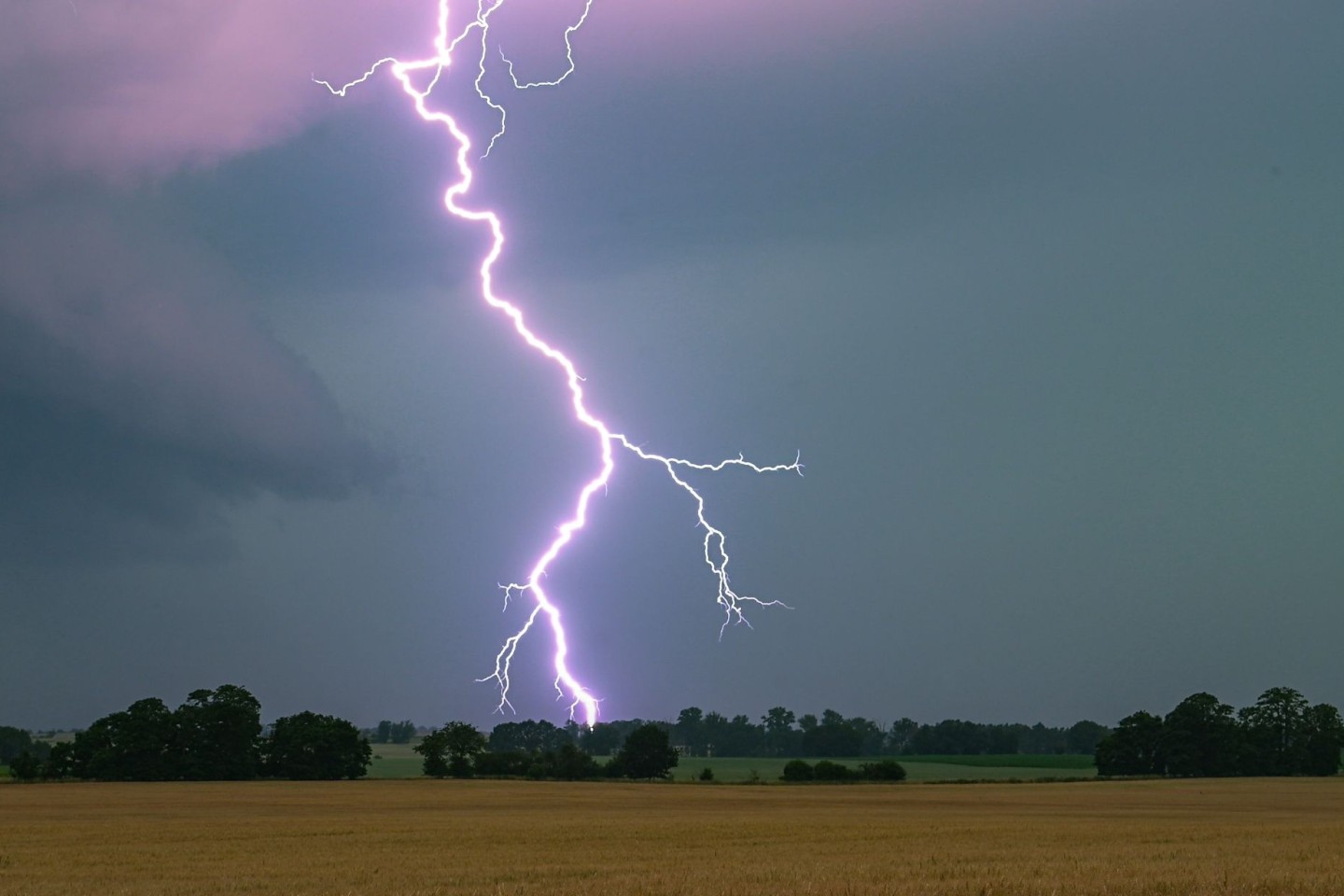 Nach heißen Sommertagen drohen in Teilen Deutschlands wieder Gewitter und Starkregen. (Symbolbild)