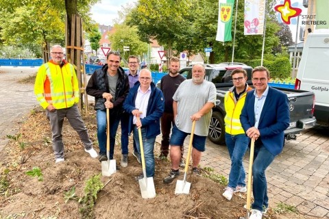 Bauarbeiten an der Rathausstraße haben begonnen