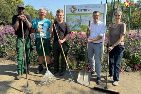 Ein Pionier im Rietberger Gartenschaupark