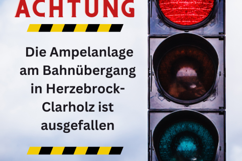 Herzebrock-Clarholz: Ampelanlage ausgefallen