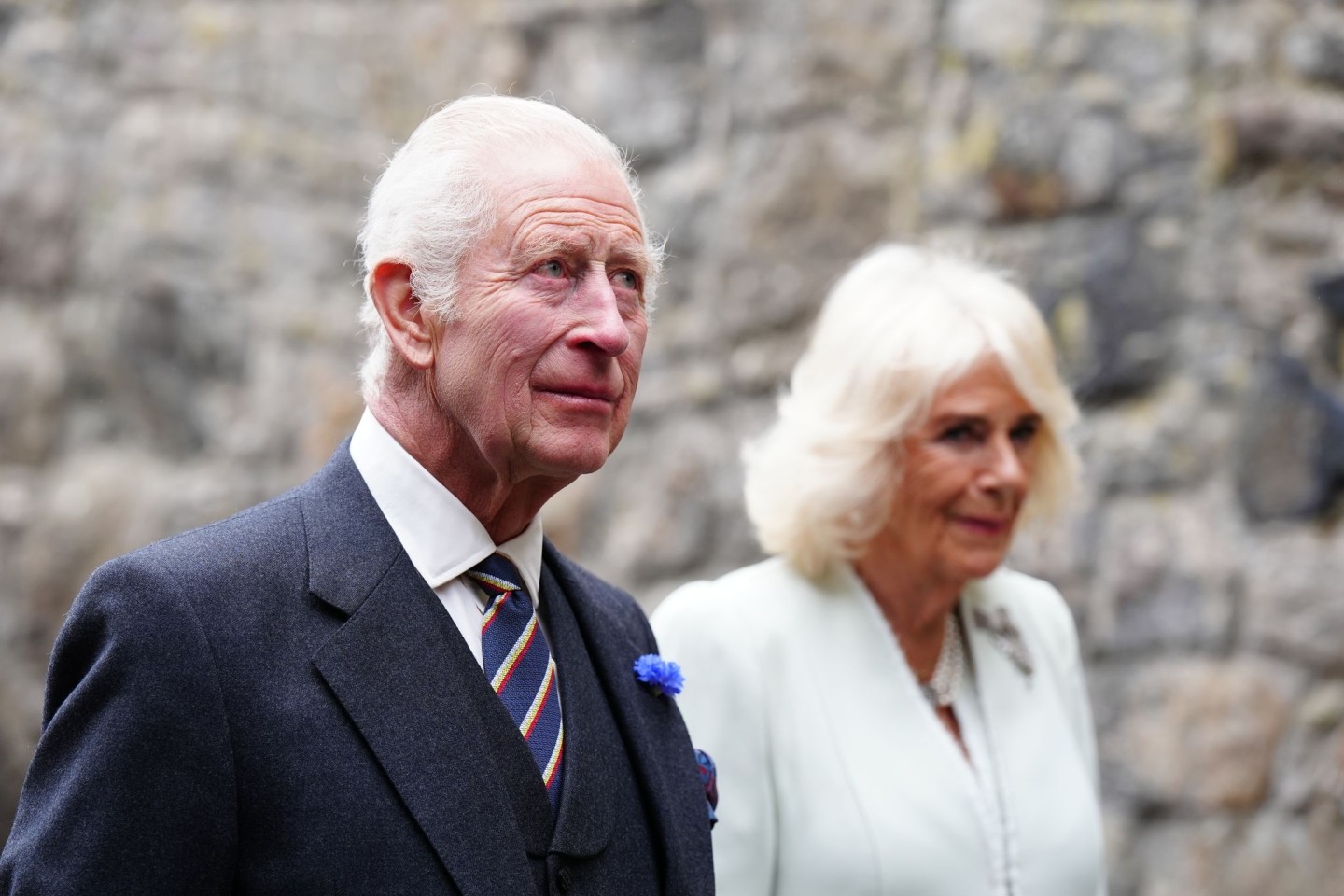 König Charles III. schickt eine Botschaft des Mitgefühls.