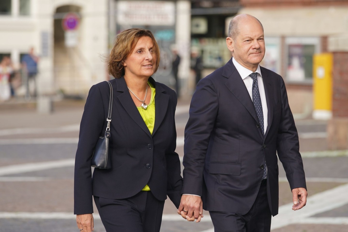 Olaf Scholz und Britta Ernst sind seit 25 Jahren miteinander verheiratet.