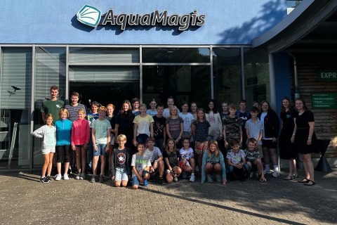 Die KjG Neuenkirchen im „AquaMagis“ in Plettenberg